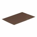 Dendesigns 0.018 x 5 x 8 in. Brown Galvanized Steel Rectangle Flashing Shingle, 75PK DE2737068